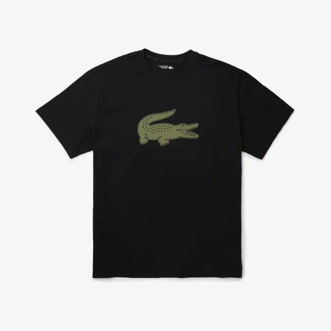 Herren Sport Big Fit atmungsaktives Logo-T-Shirt Herren Sport Big Fit atmungsaktives Logo-T-Shirt