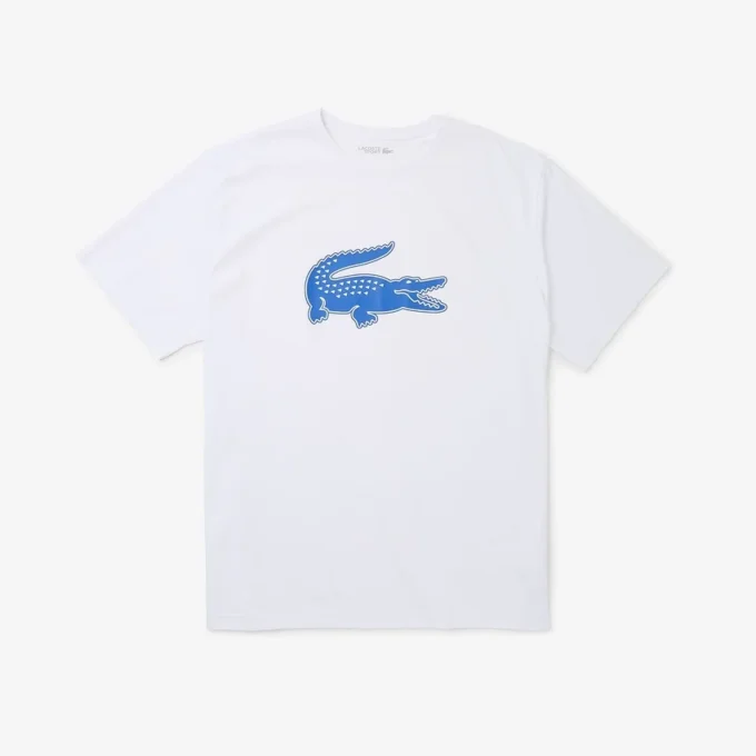 Herren Sport Big Fit atmungsaktives Logo-T-Shirt Herren Sport Big Fit atmungsaktives Logo-T-Shirt
