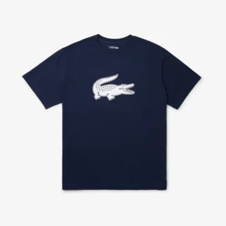 Herren Sport Big Fit atmungsaktives Logo-T-Shirt