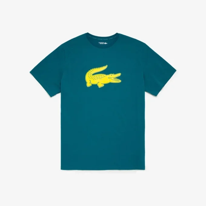 Herren Sport Big Fit atmungsaktives Logo-T-Shirt Herren Sport Big Fit atmungsaktives Logo-T-Shirt