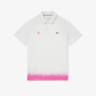 Herren-Sport-Poloshirt in Slim Fit, Roland Garros-Edition