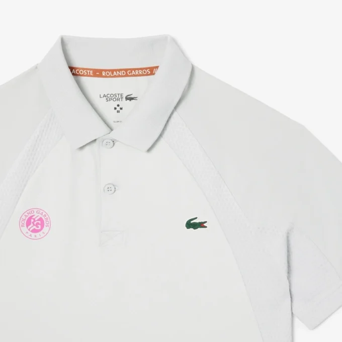 Herren-Sport-Poloshirt in Slim Fit, Roland Garros-Edition Herren-Sport-Poloshirt in Slim Fit, Roland Garros-Edition