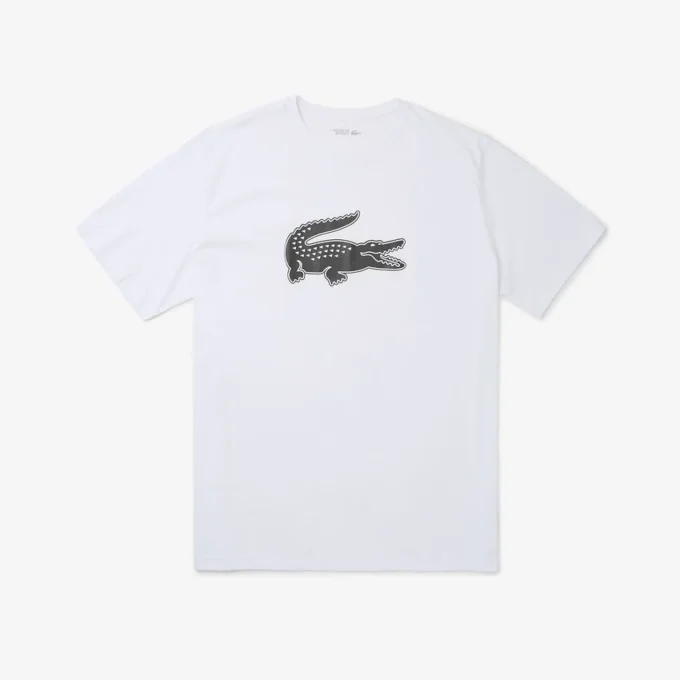 Herren-Sport-T-Shirt aus Baumwolle mit Print in Tall Fit Herren-Sport-T-Shirt aus Baumwolle mit Print in Tall Fit
