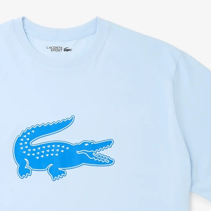 Herren-Sport-T-Shirt aus Baumwolle mit Print in Tall Fit Herren-Sport-T-Shirt aus Baumwolle mit Print in Tall Fit