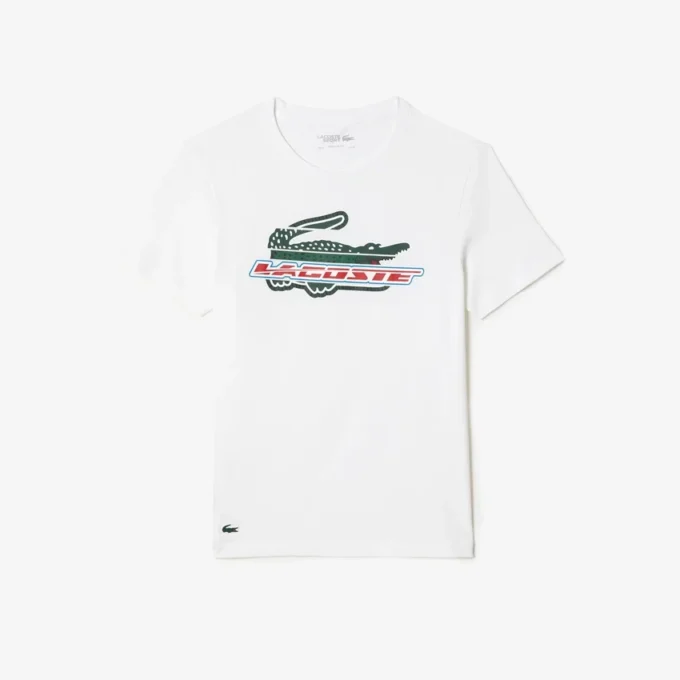 Herren-Sport-T-Shirt aus Bio-Baumwolle in Regular-Passform Herren-Sport-T-Shirt aus Bio-Baumwolle in Regular-Passform