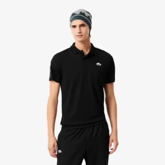 Herren-Sport-Ultra Dry-Landscape-Crocodile-Poloshirt