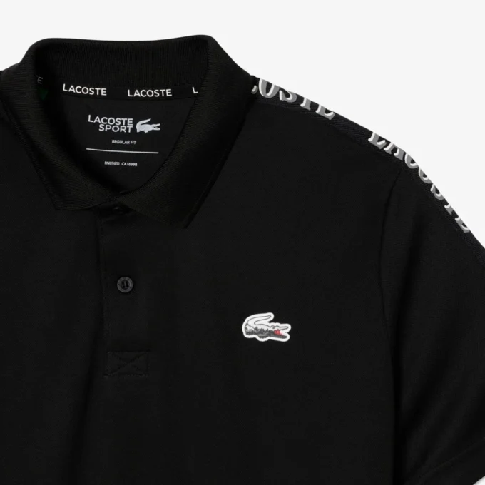 Herren-Sport-Ultra Dry-Landscape-Crocodile-Poloshirt