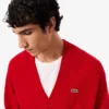 Herren-Strickjacke aus Wolle in Relaxed Fit Herren-Strickjacke aus Wolle in Relaxed Fit