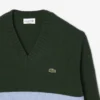 Herren-Strickpullover aus Wolle mit V-Ausschnitt Herren-Strickpullover aus Wolle mit V-Ausschnitt