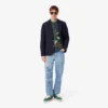 Herren-Strickpullover mit Intarsien-Krokodil Herren-Strickpullover mit Intarsien-Krokodil