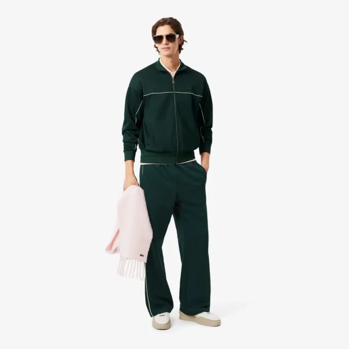 Herren-Sweathose aus Satin mit lockerer Passform Herren-Sweathose aus Satin mit lockerer Passform