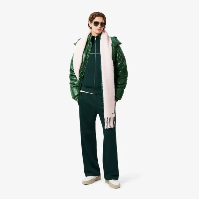 Herren-Sweathose aus Satin mit lockerer Passform Herren-Sweathose aus Satin mit lockerer Passform