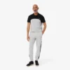 Herren-Sweathose mit konischem Schnitt und Farbblock-Design Herren-Sweathose mit konischem Schnitt und Farbblock-Design