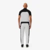 Herren-Sweathose mit konischem Schnitt und Farbblock-Design Herren-Sweathose mit konischem Schnitt und Farbblock-Design