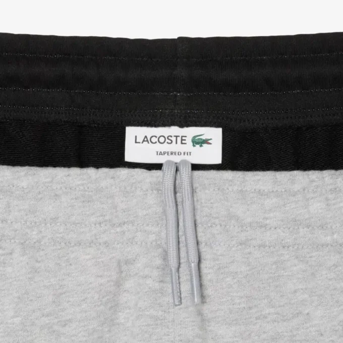 Herren-Sweathose mit konischem Schnitt und Farbblock-Design Herren-Sweathose mit konischem Schnitt und Farbblock-Design