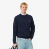 Herren-Sweatshirt aus Fleece in klassischer Passform Herren-Sweatshirt aus Fleece in klassischer Passform