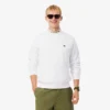 Herren-Sweatshirt aus Fleece in klassischer Passform Herren-Sweatshirt aus Fleece in klassischer Passform