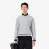 Herren-Sweatshirt aus Fleece in klassischer Passform Herren-Sweatshirt aus Fleece in klassischer Passform