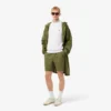 Herren-Sweatshirt aus Fleece in klassischer Passform Herren-Sweatshirt aus Fleece in klassischer Passform