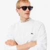 Herren-Sweatshirt aus Fleece in klassischer Passform Herren-Sweatshirt aus Fleece in klassischer Passform
