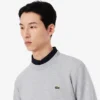 Herren-Sweatshirt aus Fleece in klassischer Passform Herren-Sweatshirt aus Fleece in klassischer Passform