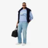 Herren-Sweatshirt aus Fleece mit gesticktem Motiv Herren-Sweatshirt aus Fleece mit gesticktem Motiv
