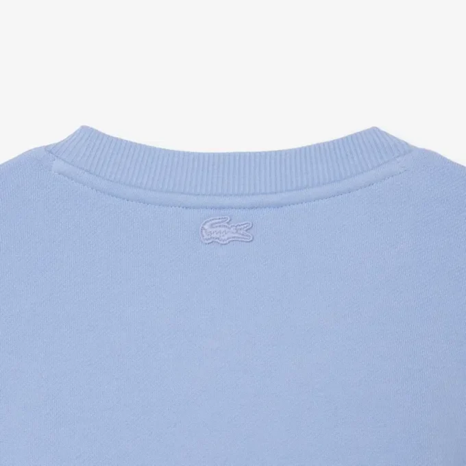 Herren-Sweatshirt aus Fleece mit gesticktem Motiv Herren-Sweatshirt aus Fleece mit gesticktem Motiv