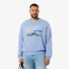 Herren-Sweatshirt aus Fleece mit gesticktem Motiv Herren-Sweatshirt aus Fleece mit gesticktem Motiv