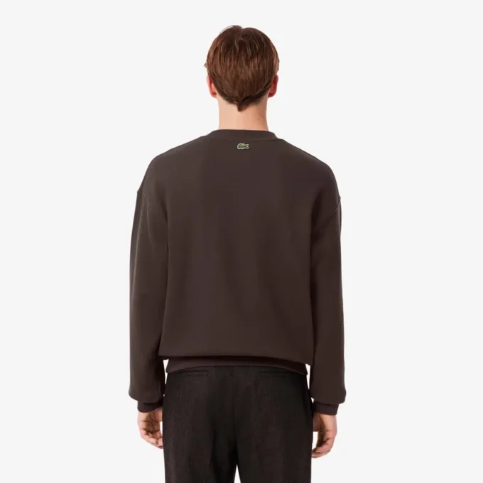 Herren-Sweatshirt aus Fleece mit Heritage-Stickerei Herren-Sweatshirt aus Fleece mit Heritage-Stickerei