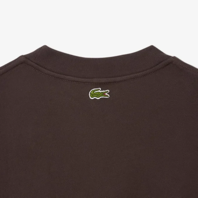 Herren-Sweatshirt aus Fleece mit Heritage-Stickerei Herren-Sweatshirt aus Fleece mit Heritage-Stickerei