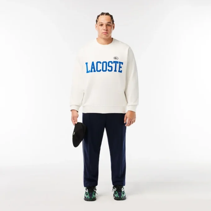 Herren-Sweatshirt aus geflocktem Fleece