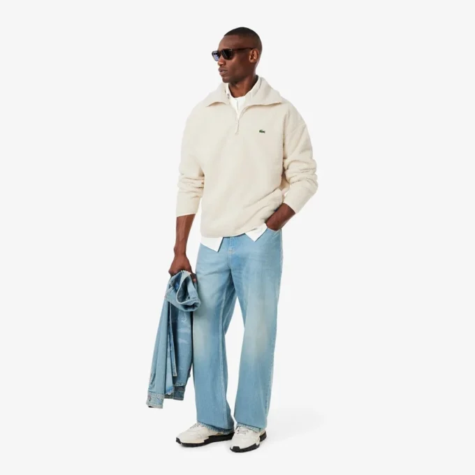 Herren-Sweatshirt aus Polarfleece mit Reißverschluss Herren-Sweatshirt aus Polarfleece mit Reißverschluss