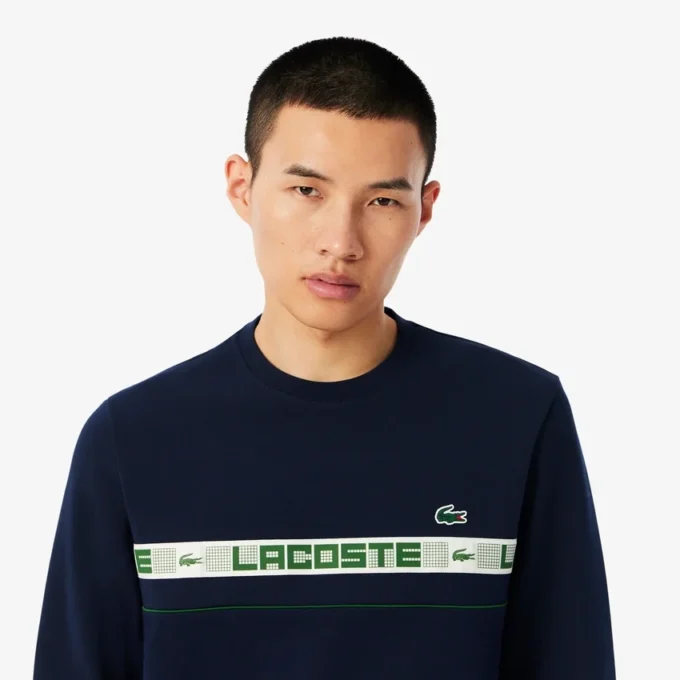 Herren-Sweatshirt „Branded Stripe Tennis“ Herren-Sweatshirt „Branded Stripe Tennis“
