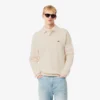Herren-Sweatshirt mit geripptem Baumwollkragen Herren-Sweatshirt mit geripptem Baumwollkragen