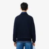 Herren-Sweatshirt mit geripptem Baumwollkragen Herren-Sweatshirt mit geripptem Baumwollkragen