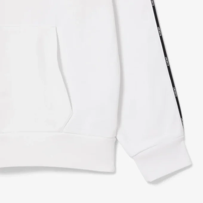 Herren-Sweatshirt mit Logo-Streifen in klassischer Passform Herren-Sweatshirt mit Logo-Streifen in klassischer Passform