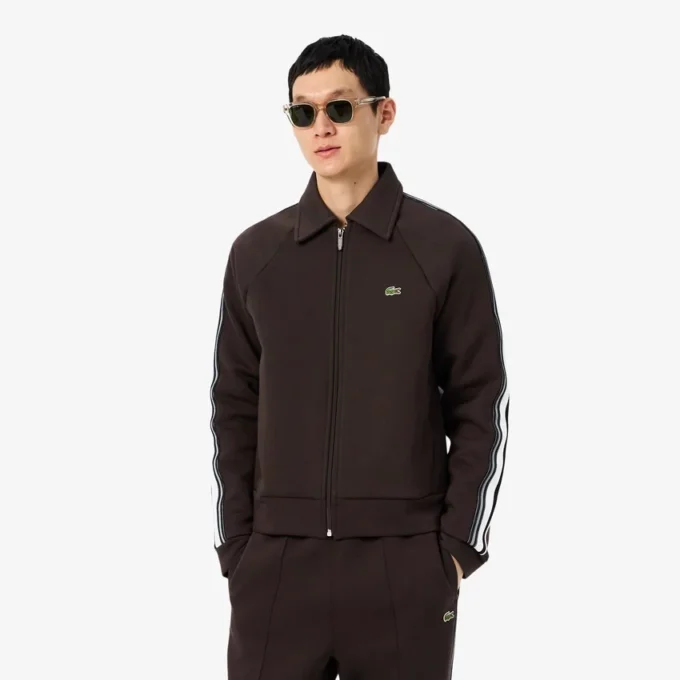 Herren-Sweatshirt mit Reißverschluss, hergestellt in Frankreich Herren-Sweatshirt mit Reißverschluss, hergestellt in Frankreich