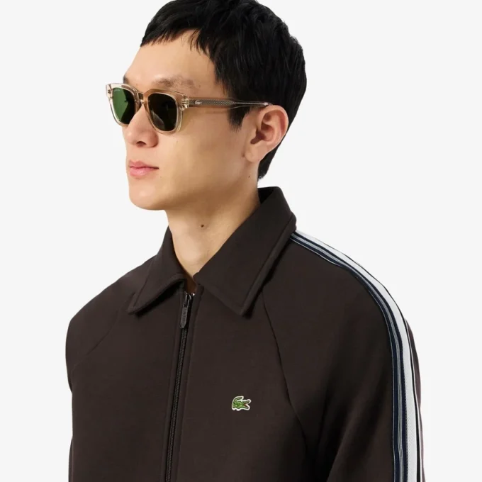 Herren-Sweatshirt mit Reißverschluss, hergestellt in Frankreich Herren-Sweatshirt mit Reißverschluss, hergestellt in Frankreich