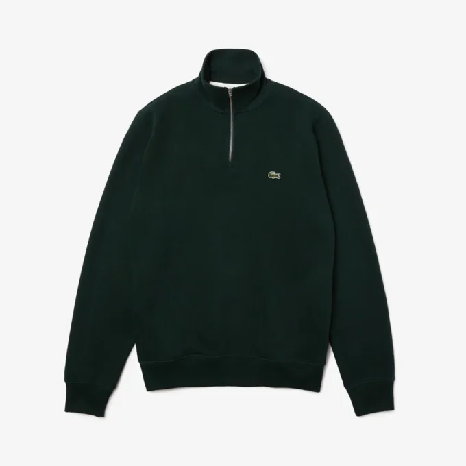 Herren-Sweatshirt mit Reißverschluss und hohem Kragen Herren-Sweatshirt mit Reißverschluss und hohem Kragen