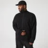 Herren-Sweatshirt mit Reißverschluss und hohem Kragen Herren-Sweatshirt mit Reißverschluss und hohem Kragen