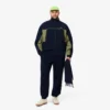 Herren-Sweatshirt mit Reißverschluss und lockerer Passform Herren-Sweatshirt mit Reißverschluss und lockerer Passform