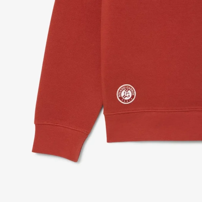 Herren-Sweatshirt „Roland Garros Edition“ aus Piqué Herren-Sweatshirt „Roland Garros Edition“ aus Piqué