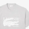 Herren-T-Shirt aus Baumwolle mit Print in klassischer Passform Herren-T-Shirt aus Baumwolle mit Print in klassischer Passform