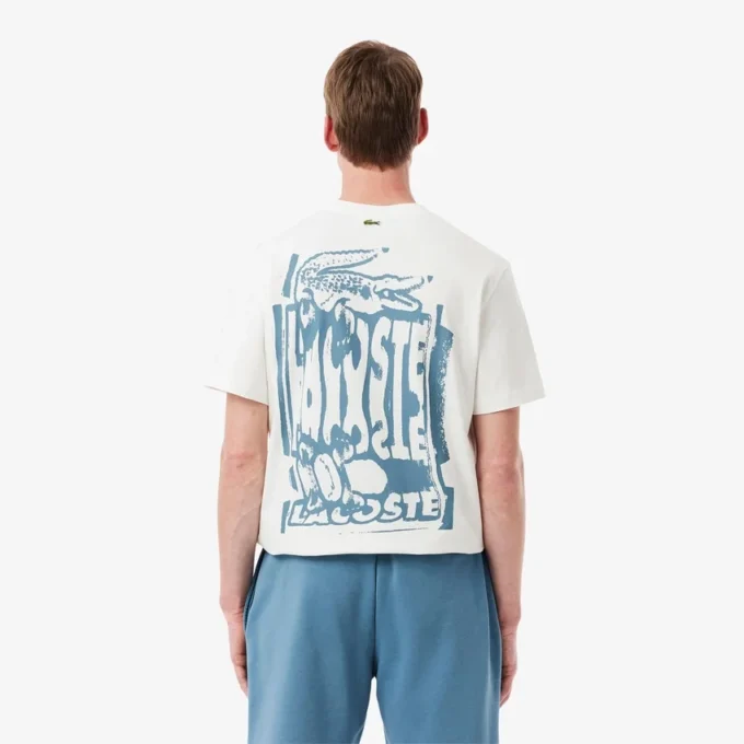 Herren-T-Shirt aus Baumwolljersey mit Grafikprint Herren-T-Shirt aus Baumwolljersey mit Grafikprint