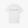 Herren-T-Shirt aus Baumwolljersey mit Logo-Einfassung Herren-T-Shirt aus Baumwolljersey mit Logo-Einfassung