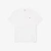 Herren-T-Shirt aus Baumwolljersey mit Rundhalsausschnitt und weiter Passform Herren-T-Shirt aus Baumwolljersey mit Rundhalsausschnitt und weiter Passform