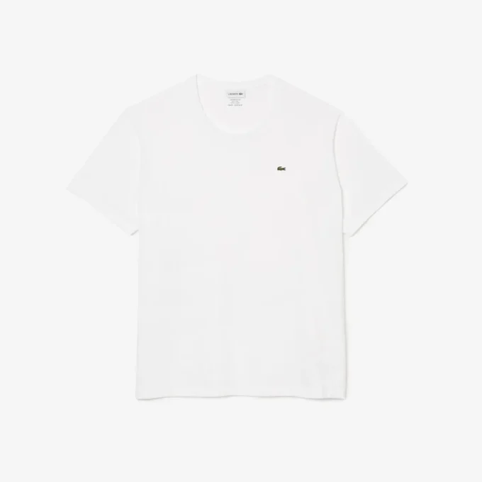 Herren-T-Shirt aus Baumwolljersey mit Rundhalsausschnitt und weiter Passform Herren-T-Shirt aus Baumwolljersey mit Rundhalsausschnitt und weiter Passform