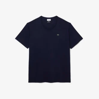 Herren-T-Shirt aus Baumwolljersey mit Rundhalsausschnitt und weiter Passform Herren-T-Shirt aus Baumwolljersey mit Rundhalsausschnitt und weiter Passform