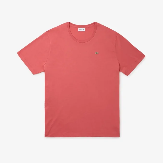 Herren-T-Shirt aus Baumwolljersey mit Rundhalsausschnitt und weiter Passform Herren-T-Shirt aus Baumwolljersey mit Rundhalsausschnitt und weiter Passform