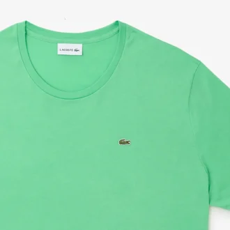 Herren-T-Shirt aus Baumwolljersey mit Rundhalsausschnitt und weiter Passform Herren-T-Shirt aus Baumwolljersey mit Rundhalsausschnitt und weiter Passform